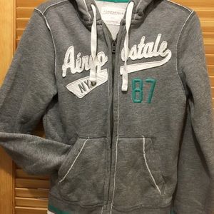 Aeropostale zip front hoodie